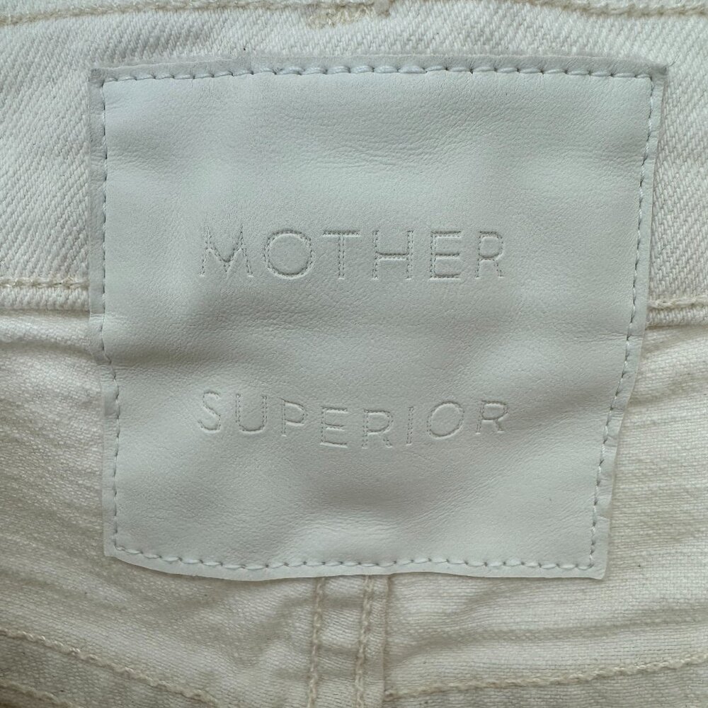 Mother Denim, White, Size 24